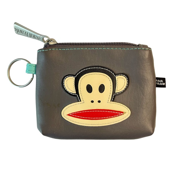 Petit Sac à Main Enfant – Singe Paul Frank Style Vintage, Bleu
